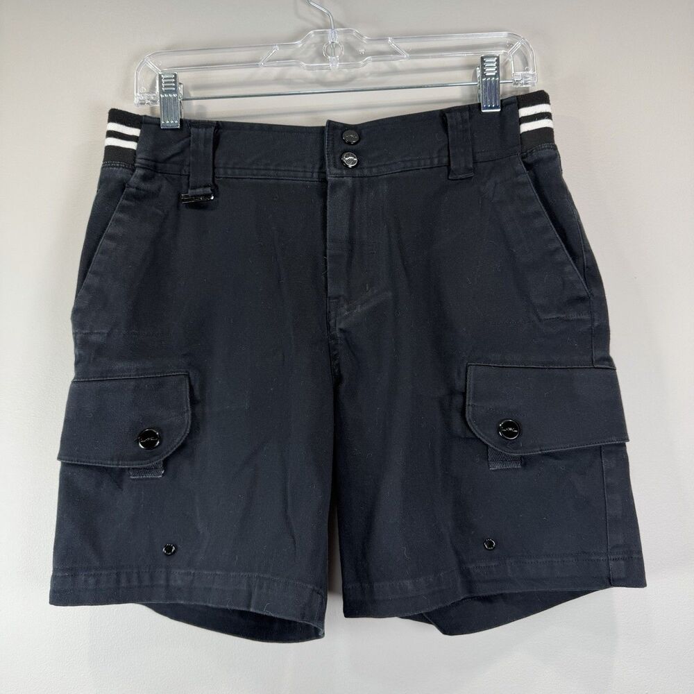 Ralph Lauren  L-RL Lauren Active Women's Black Size 6 Cargo Shorts Golf Walking
